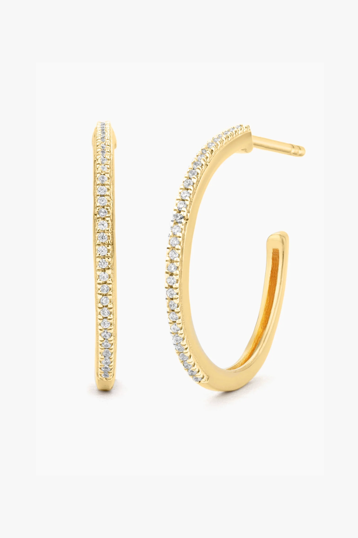 Ella Stein | Small Hoop Earrings - Gold