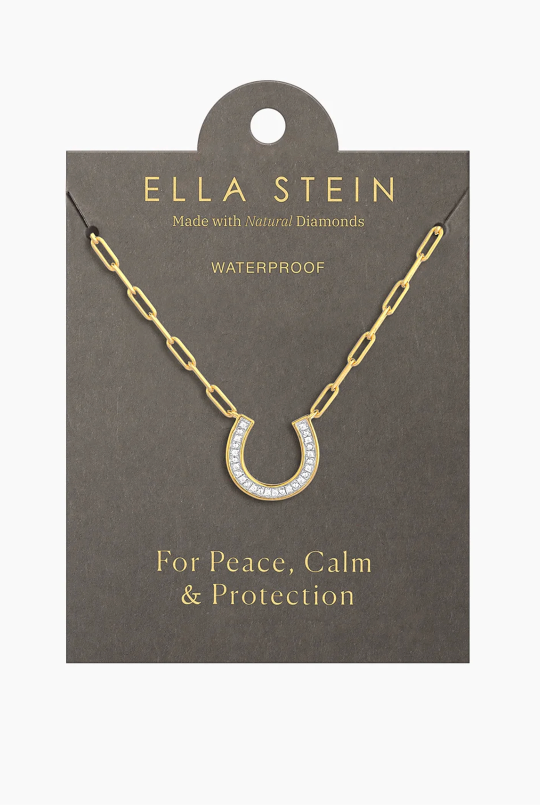 Ella Stein | Lucky Horseshoe Necklace - Gold