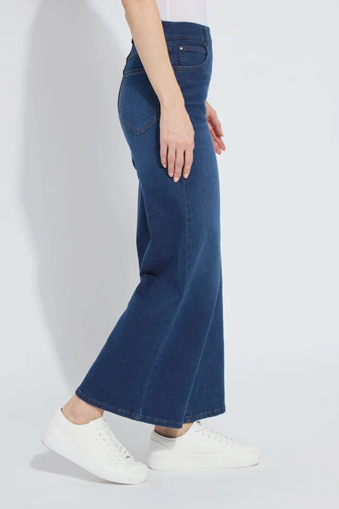 LYSSE | Sylvie Wide Leg Dark Denim