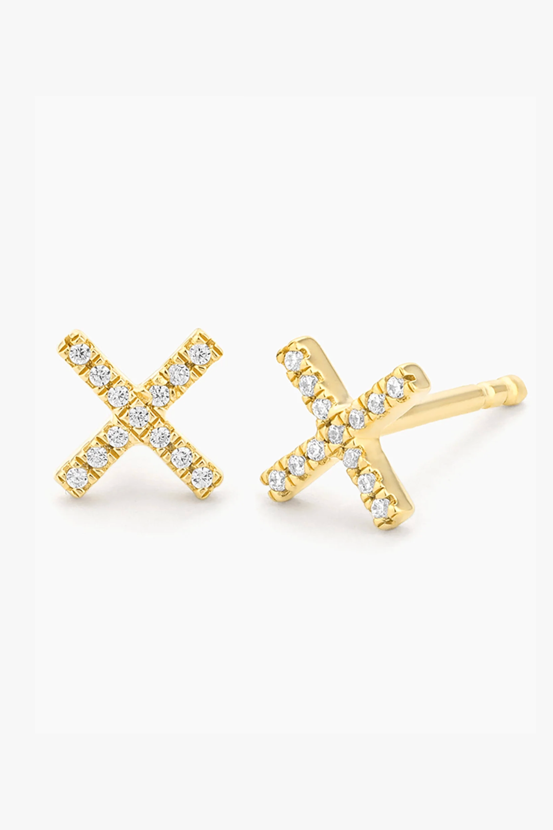 Ella Stein | Hug It Out Stud Earrings - Gold