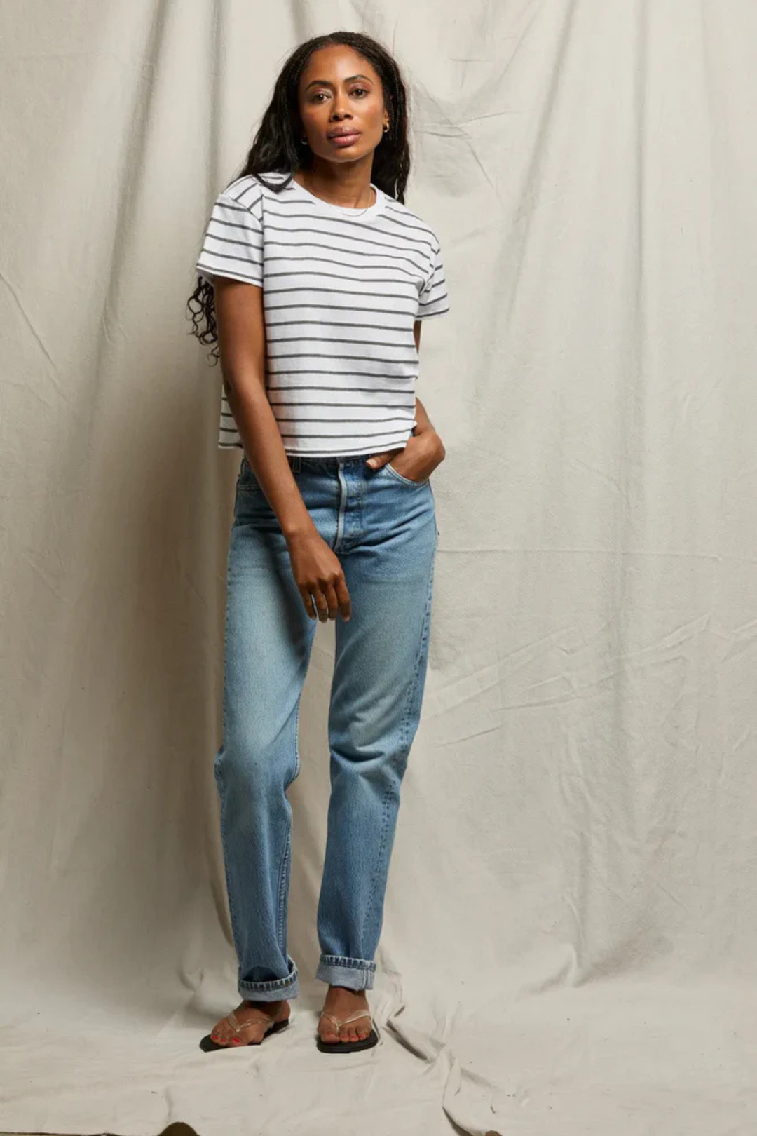 PWT | EVERETTE STRIPE CREW
