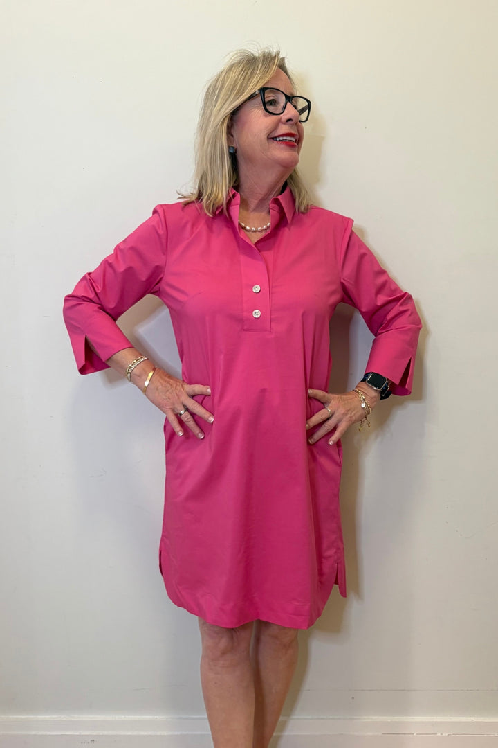 HINSON WU | Aileen Dress- Hot Pink