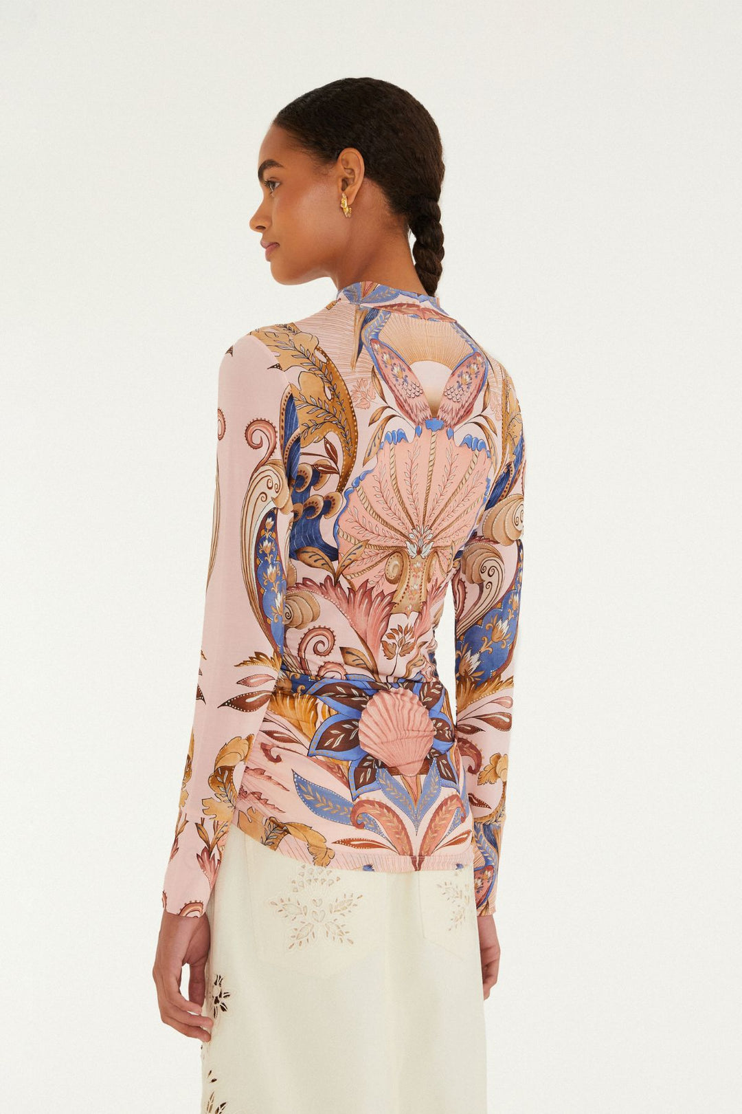 FARM RIO | SEA GARDEN BLOUSE