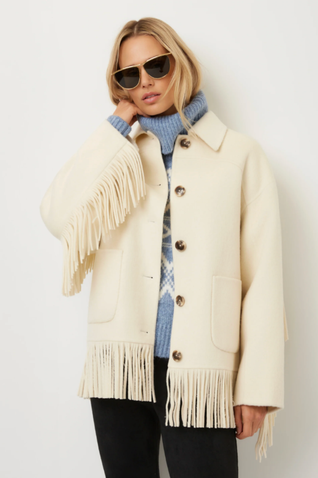 Fifteen Twenty | Yara Fringe Jacket