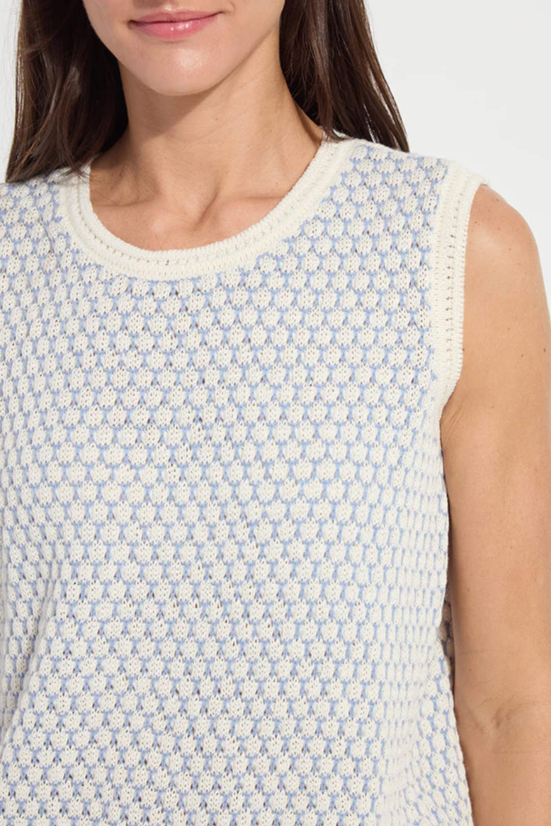 LYSSE | Claire Textured Mesh Sweater