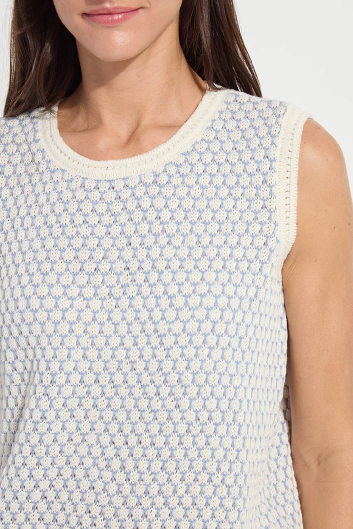 LYSSE | Claire Textured Mesh Sweater