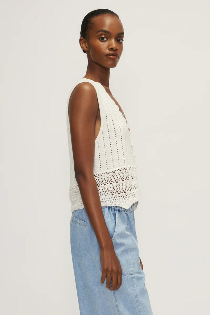 Brany Crochet Vest