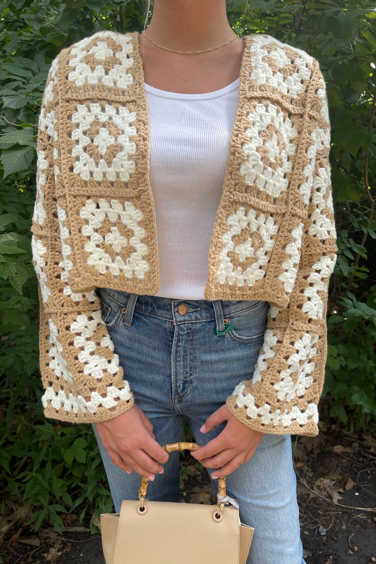 Perla Crochet Cardi