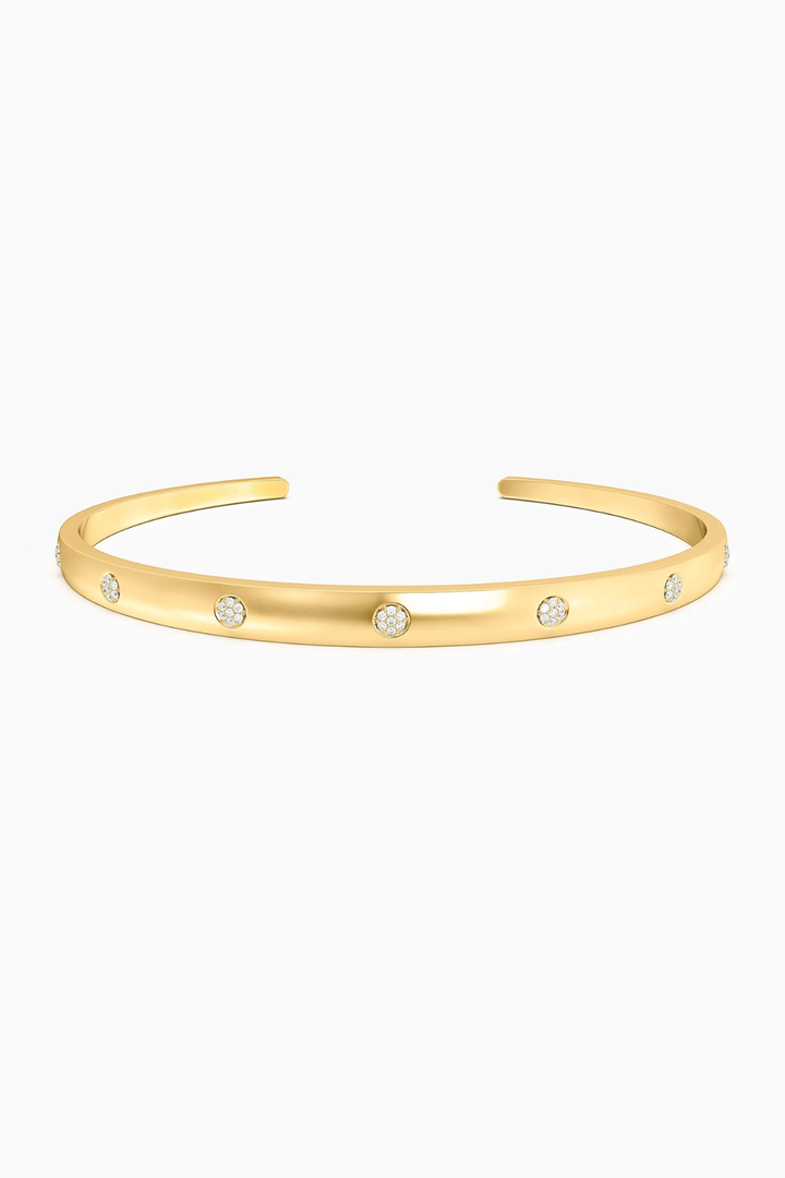 Ella Stein | Lucky 7 Cuff Bracelet - Gold