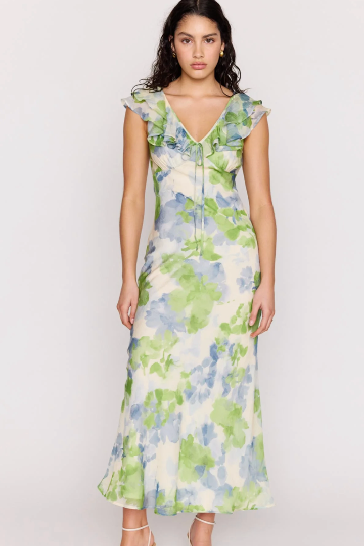 MINKPINK | CARRIE RUFFLED DRESS