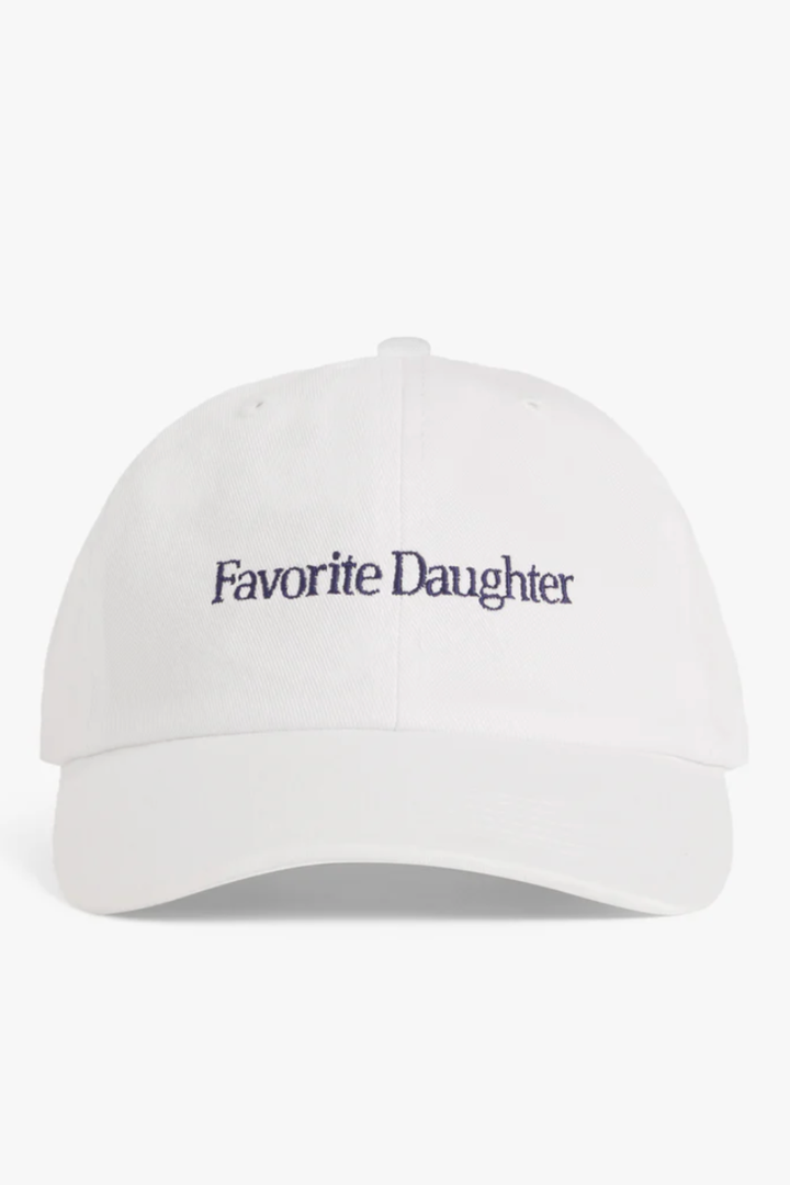 Favorite Daughter | FAVORITE BASEBALL HAT- WHITE