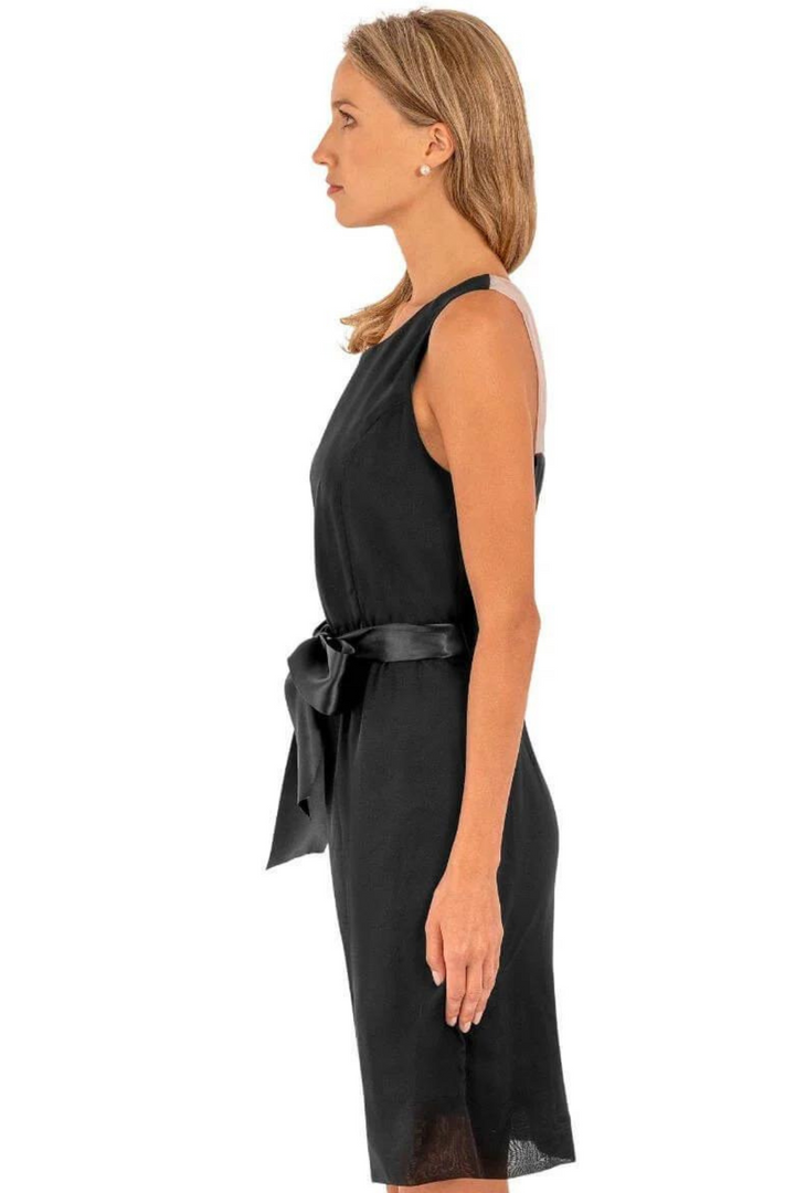 Gretchen Scott | Racerback Dress- Black
