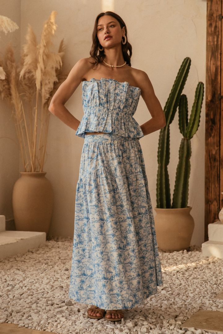 Blue Maui Top