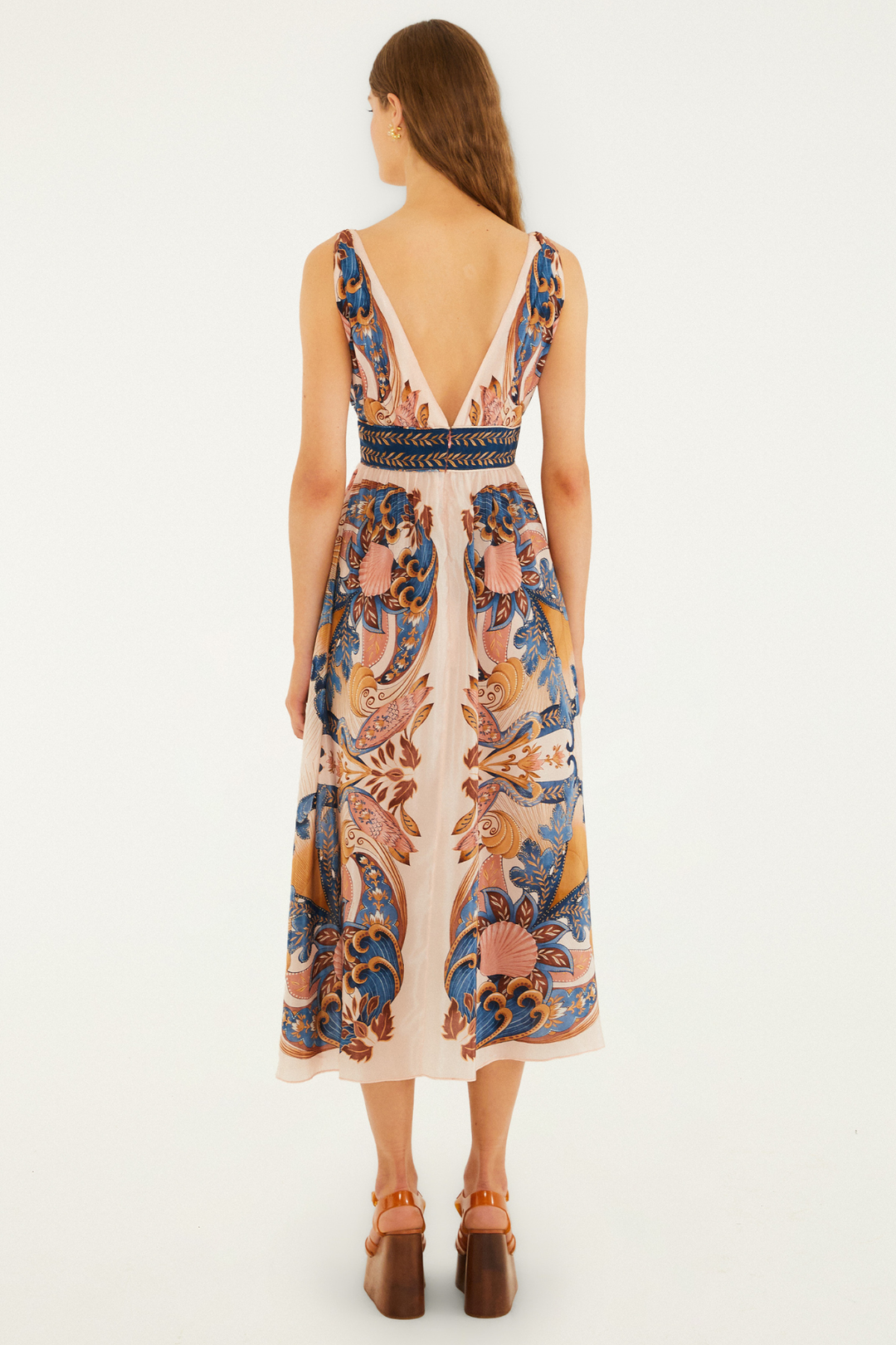 FARM RIO | GARDEN SCARF MIDI