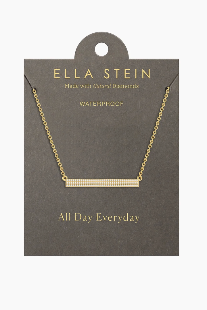 Ella Stein | Tell Me Straight Pendant Necklace - Gold