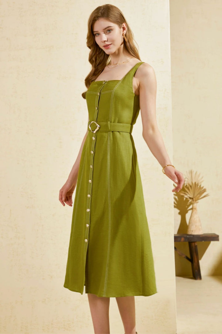 Ella Linen Dress