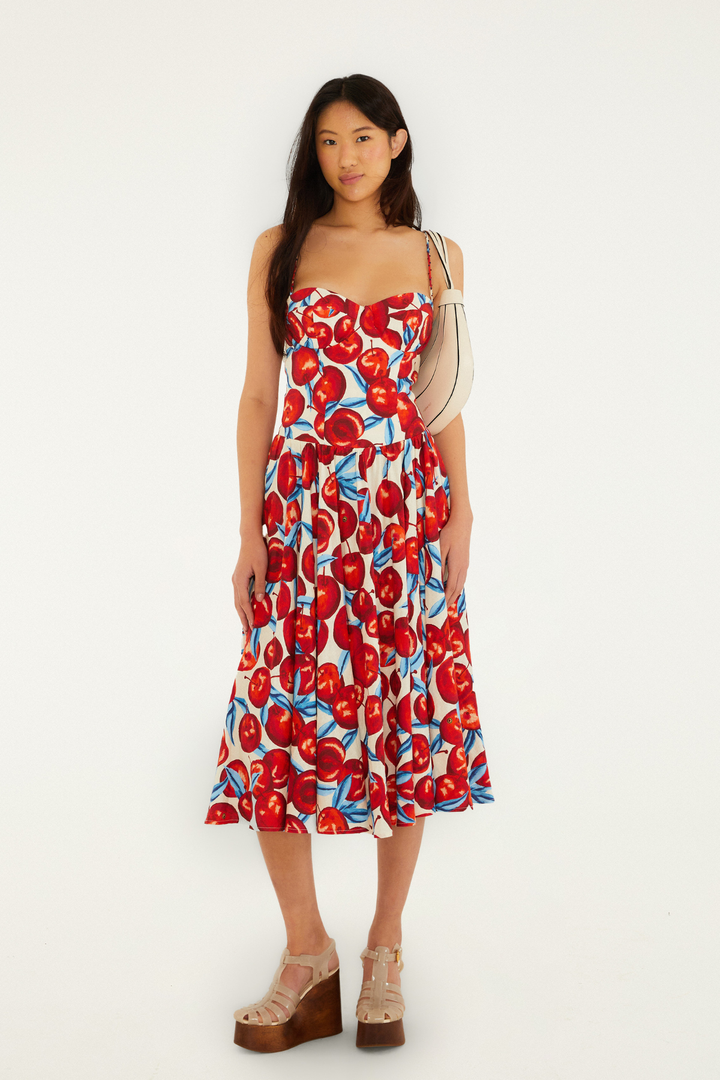 FARM RIO | CHERRY BLOSSOM MIDI