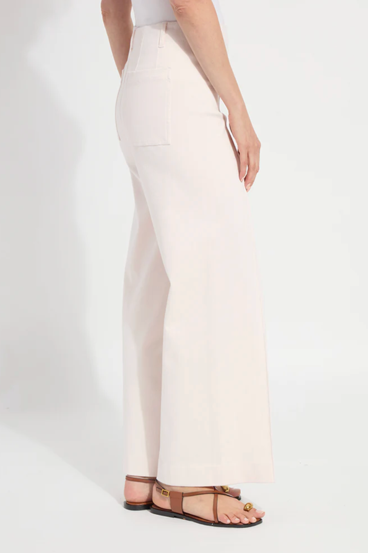 LYSSE | Nova Hi Waist Pintuck Pink Denim