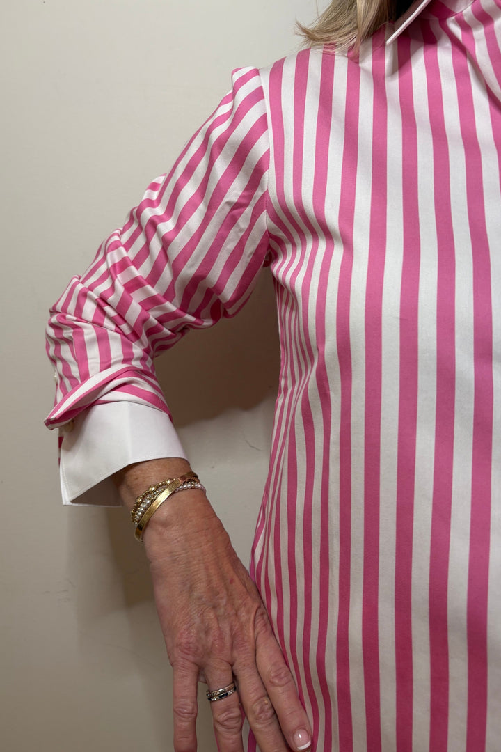 HINSON WU | Margot Long Sleeve- Guava White