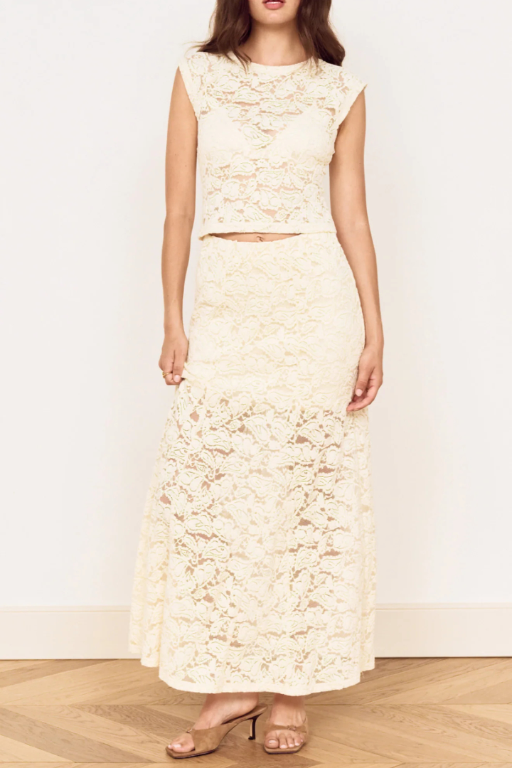 Minkpink | Ophelia Lace Tee