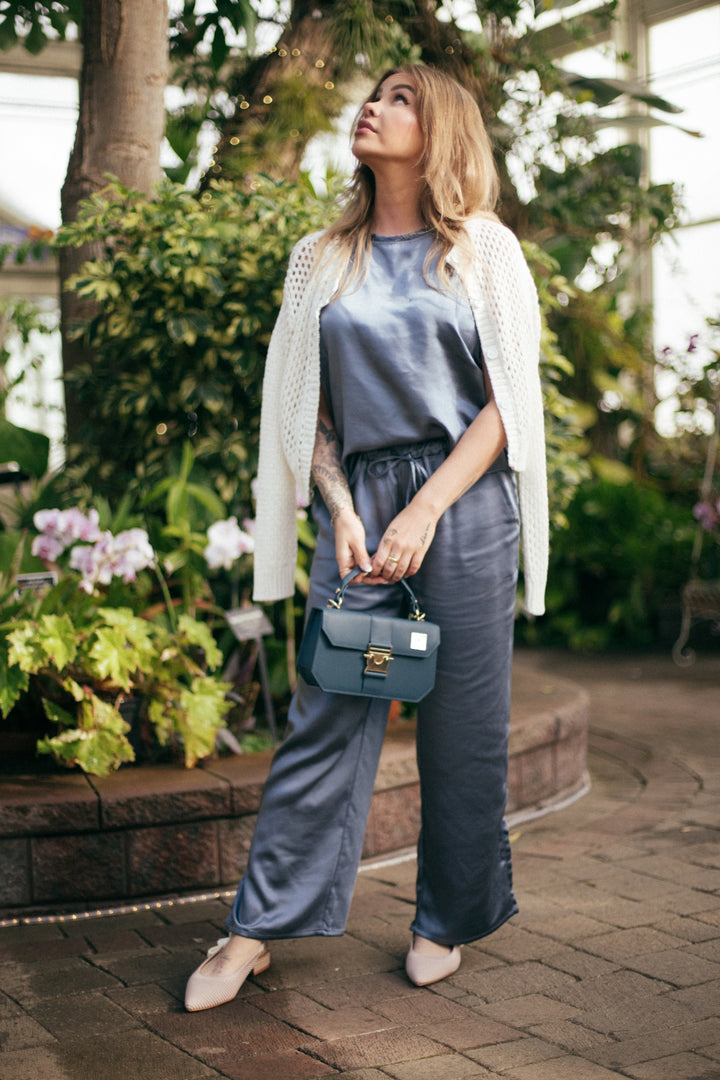 Melissa Nepton - Talha Pant - NY Blue