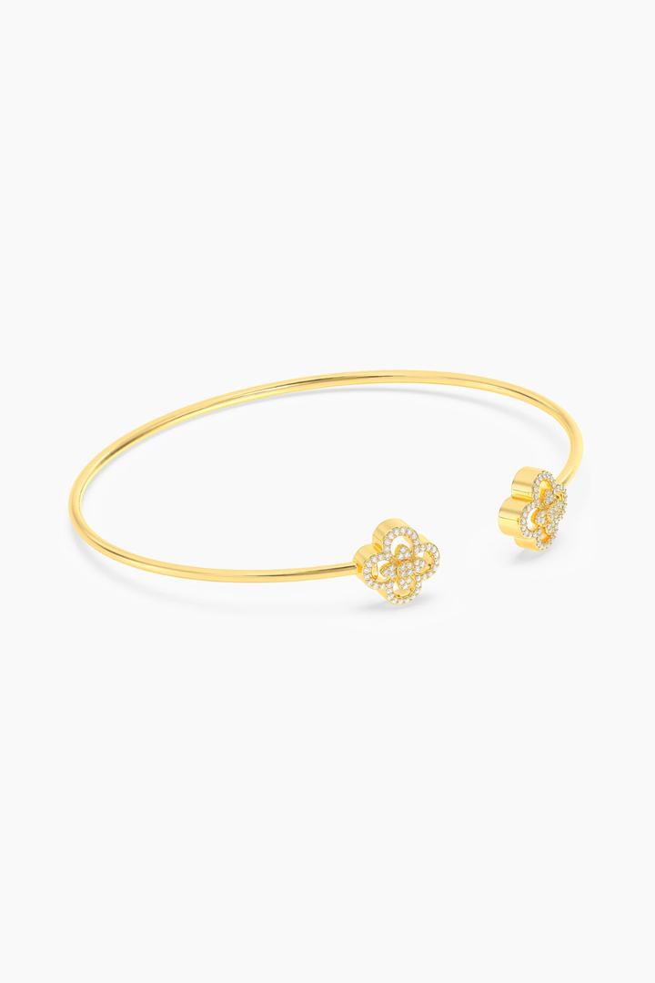 Ella Stein | Wildflower Flexi Cuff Bracelet - Gold