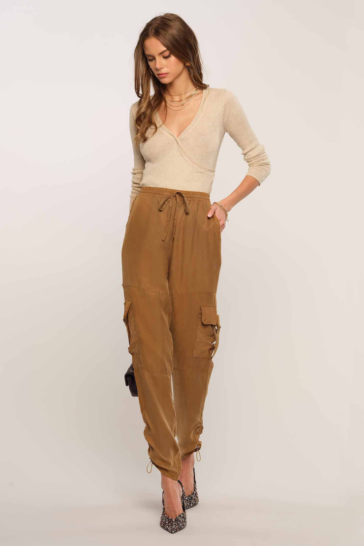 HEARTLOOM Zadie Pant- Whiskey