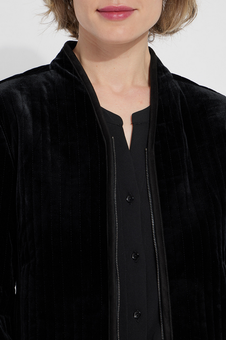 LYSSE | Scarlett Quilted Velvet Jacket