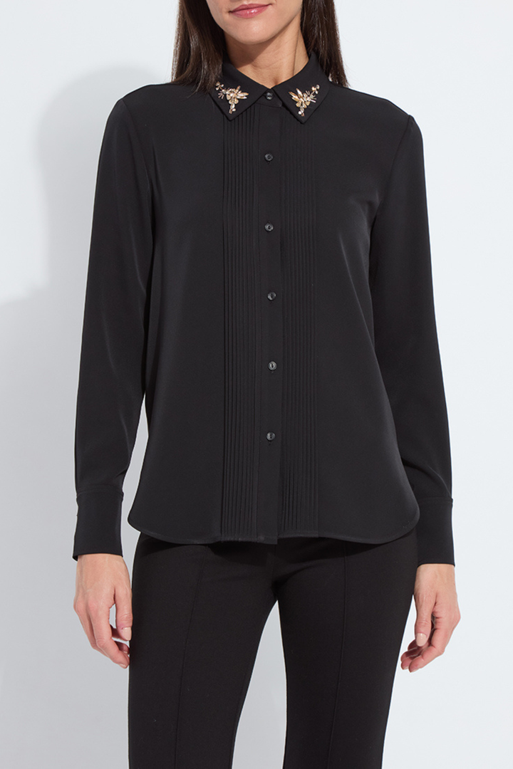 LYSSE | Lizbeth Tuxedo Shirt