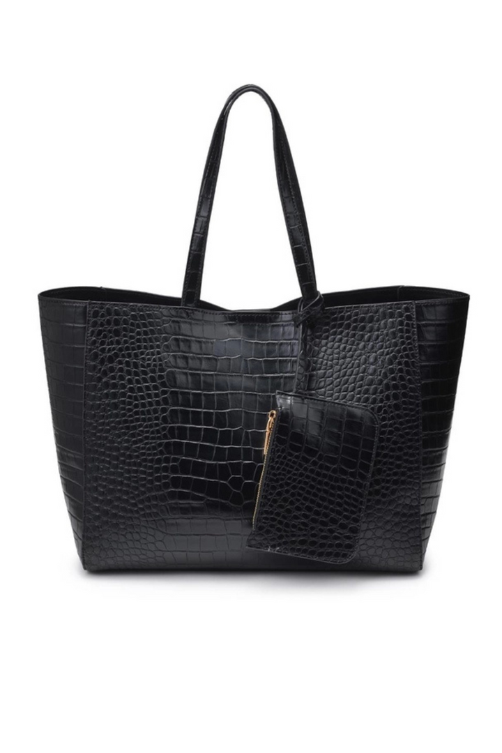 TIFFANY TOTE- BLACK