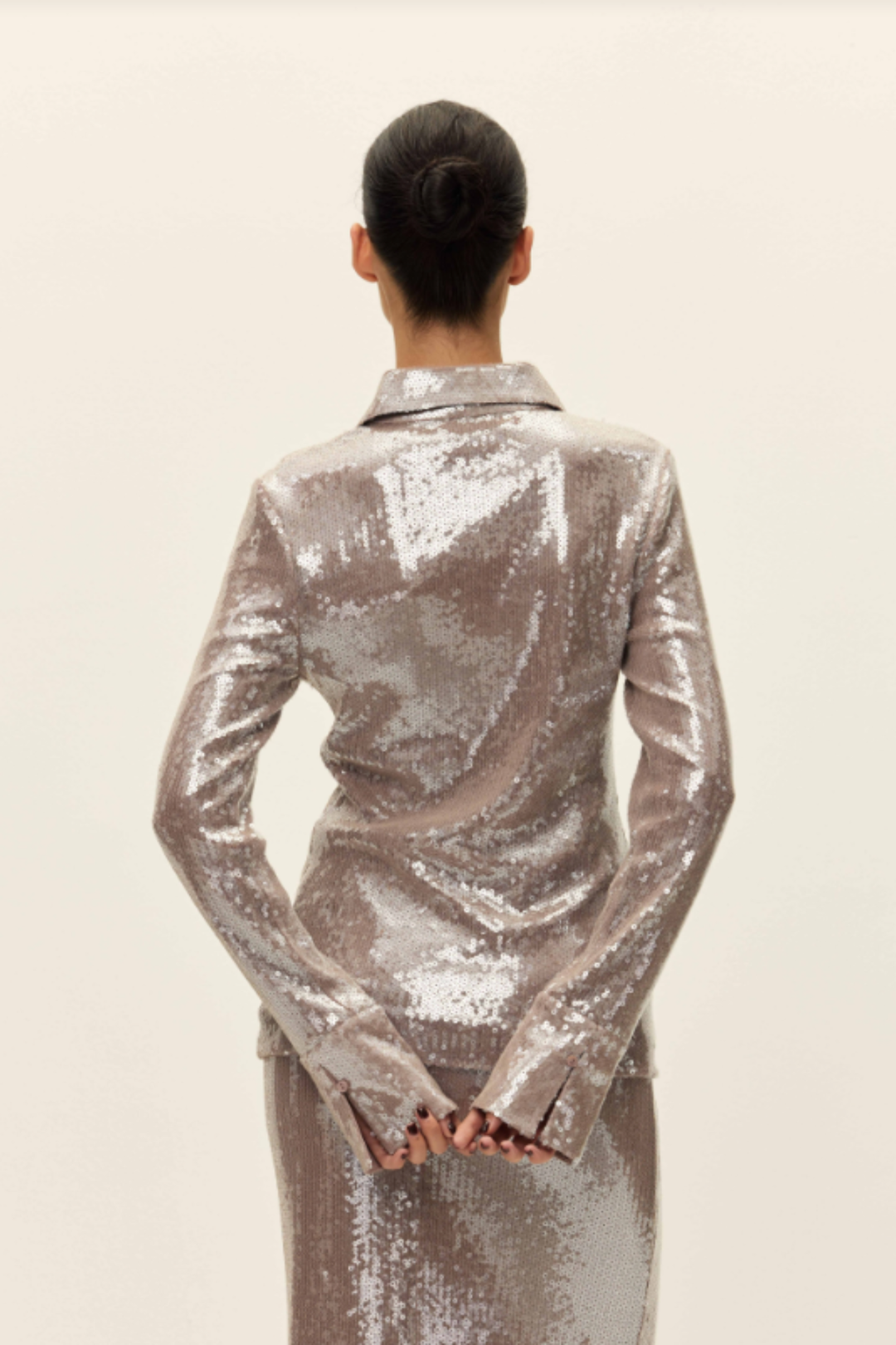 ELODIE | Belinda Sequin Shirt