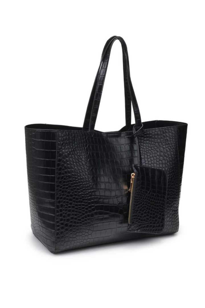 TIFFANY TOTE- BLACK