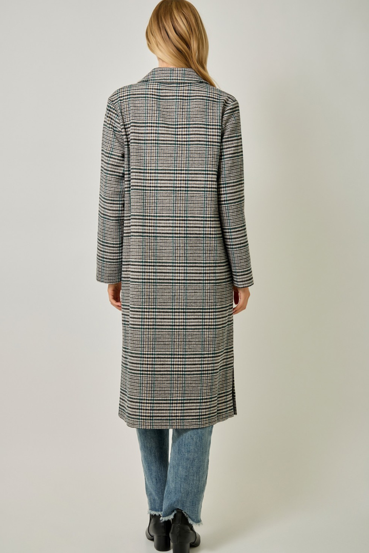 Plaid Long Coat