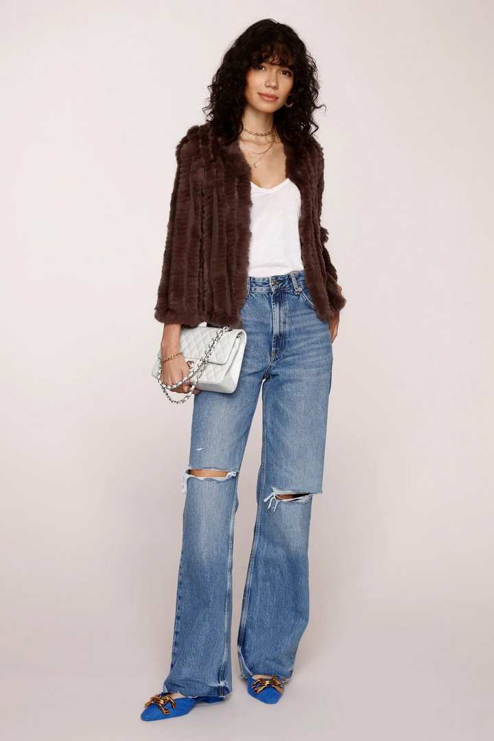 HEARTLOOM | Rosa Jacket- Brown