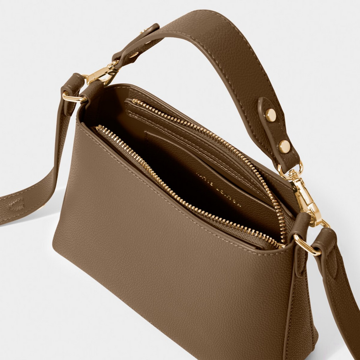 KATIE LOXTON | Evie Crossbody- Mink