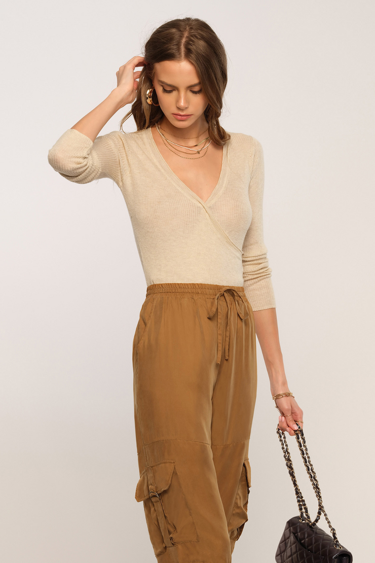 HEARTLOOM Zadie Pant- Whiskey