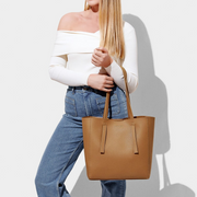 KATIE LOXTON | Emmy Tote Bag- Tan