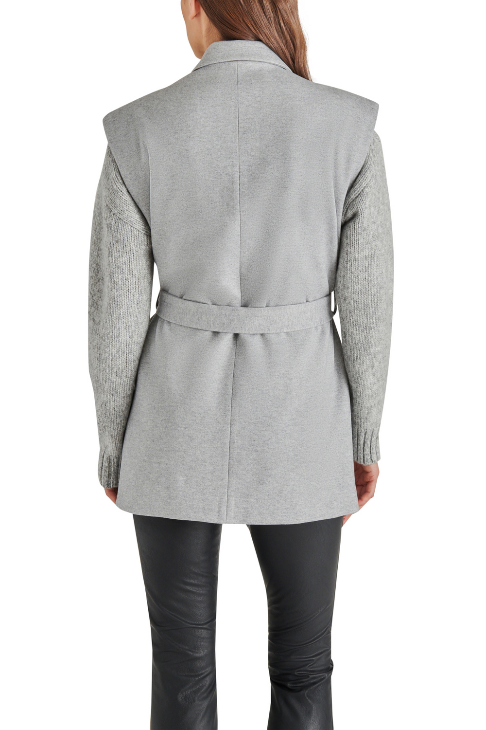 STEVE MADDEN VIVIANA VEST- GRAY