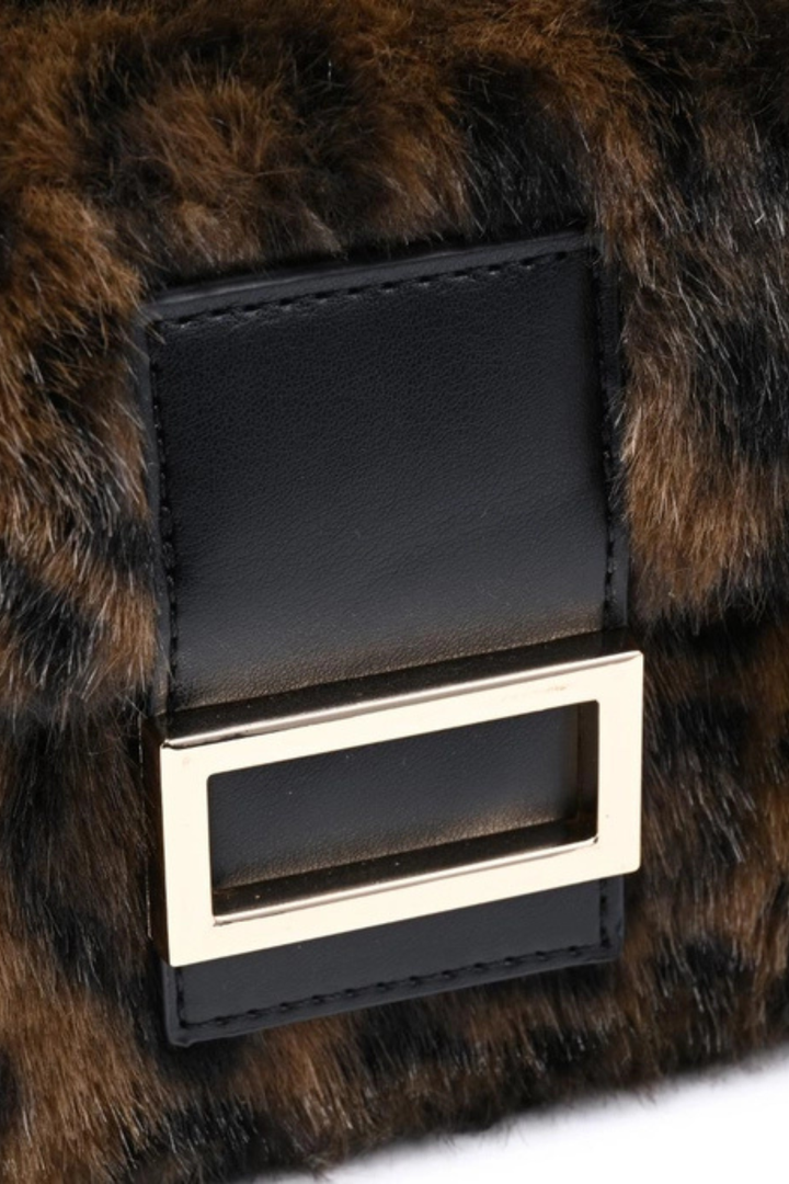 FAUX FUR LEOPARD