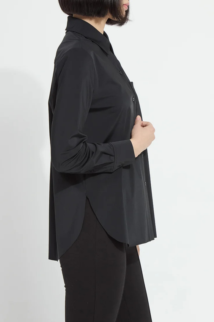 Lysse | Schiffer 2.0 Black Button Down