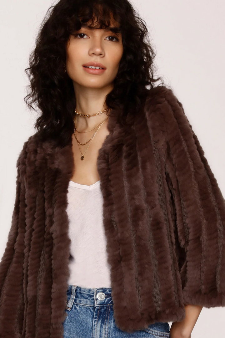 HEARTLOOM | Rosa Jacket- Brown