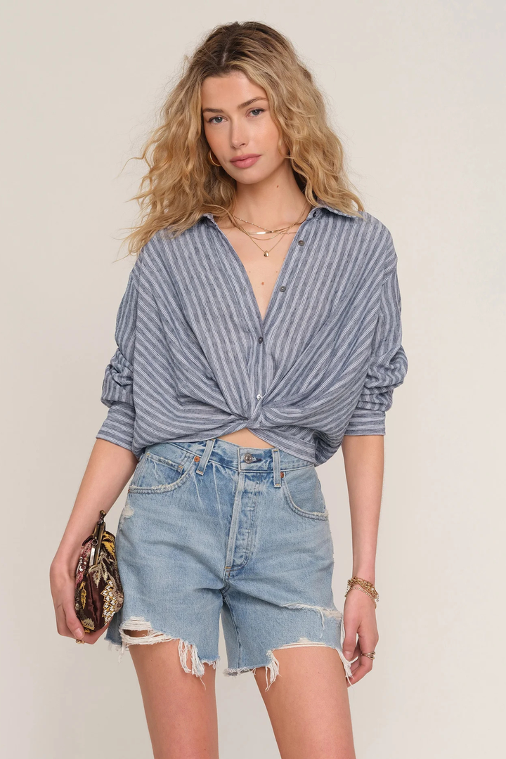 Heartloom | Rene Shirt Blue