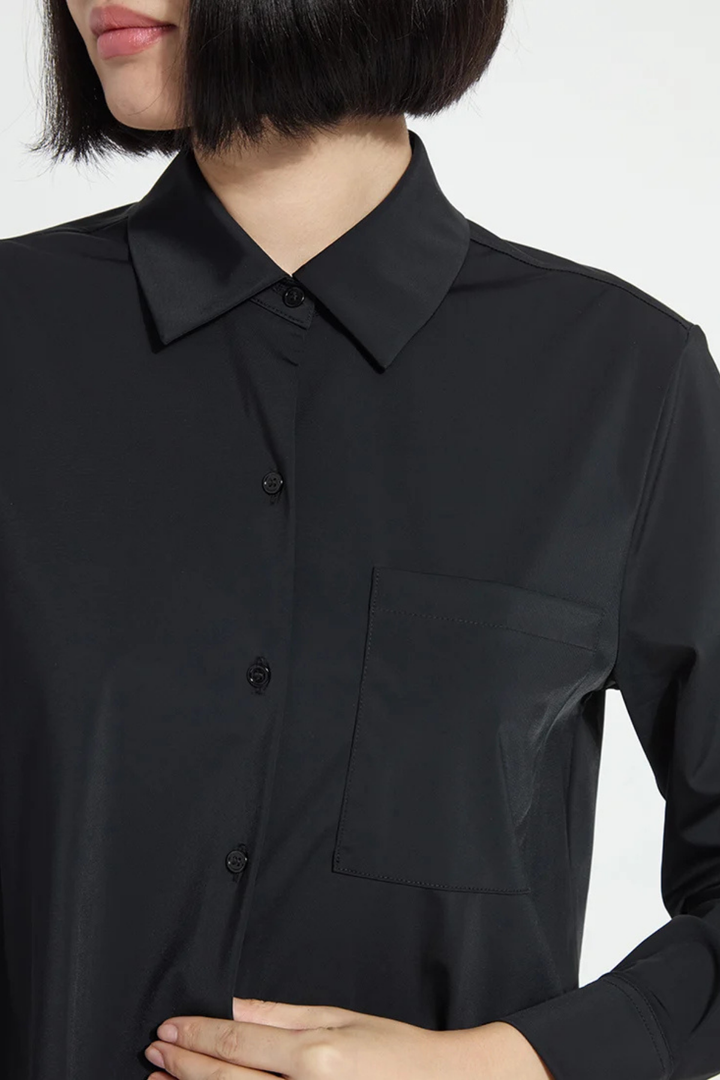 Lysse | Schiffer 2.0 Black Button Down
