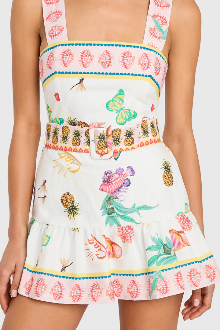 AMANDA UPRICHARD | LENA SKORT ROMPER