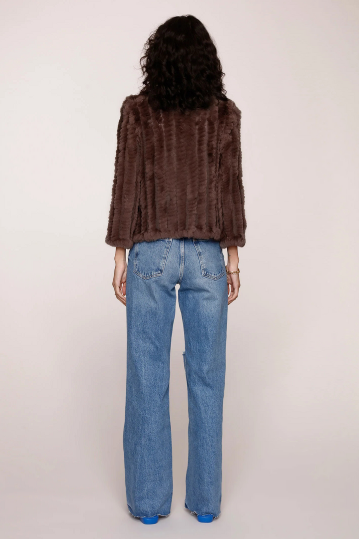 HEARTLOOM | Rosa Jacket- Brown