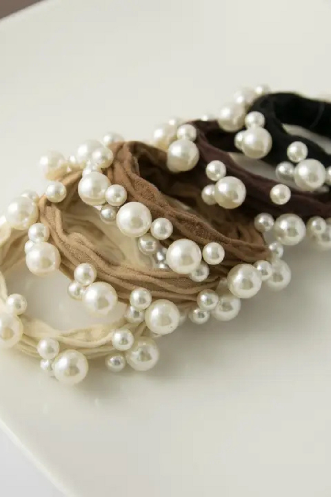 Assorted Pearl Hair Ties