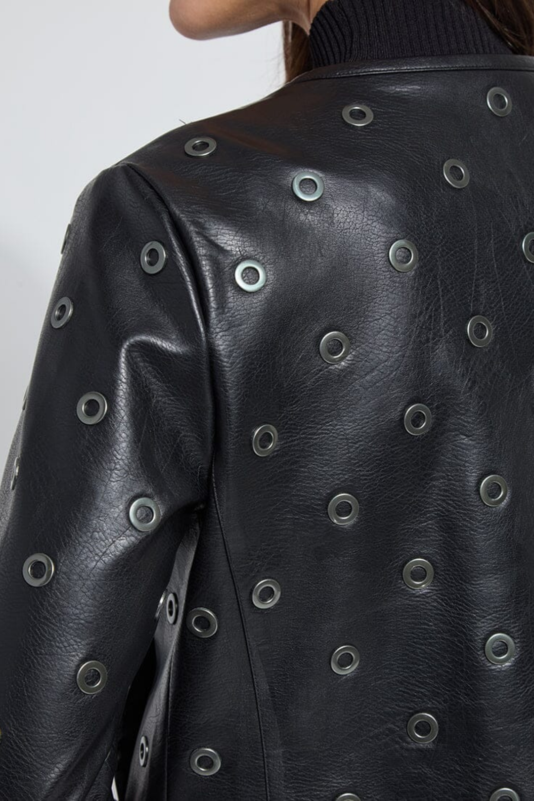 LYSSE | Geneva grommet Vegan Leather Jacket