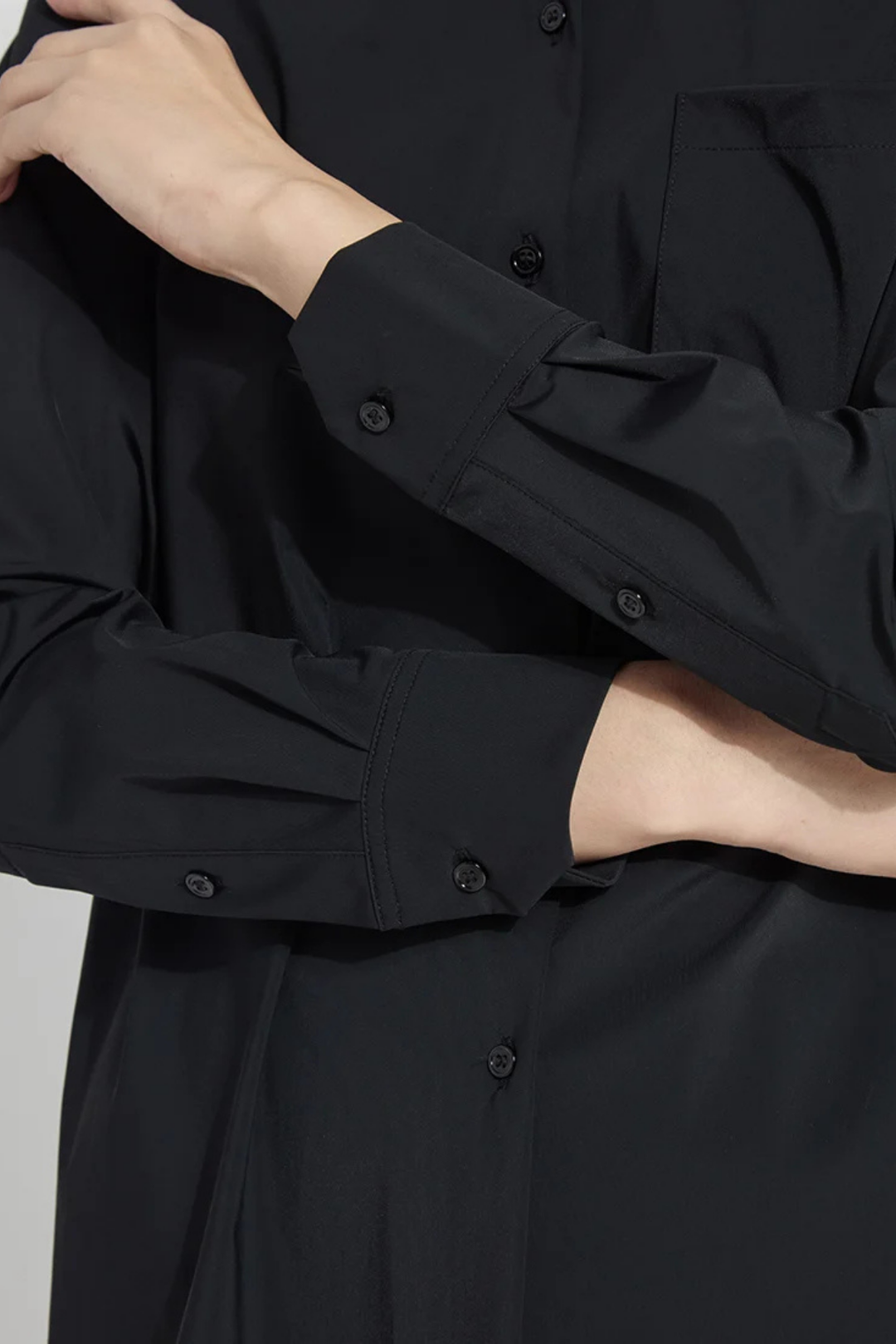 Lysse | Schiffer 2.0 Black Button Down