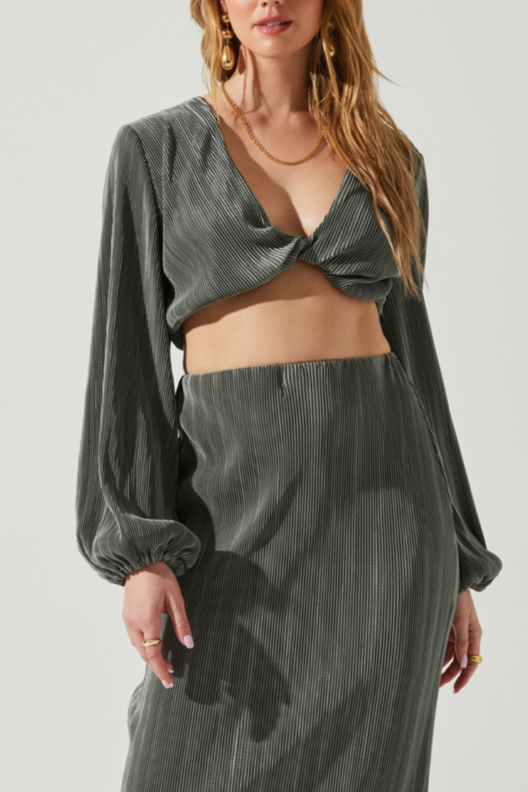 ASTR Cataleya Top- Sage