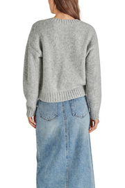 STEVE MADDEN HOUSTON SWEATER- Grey
